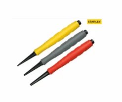 Stanley DynaGrip 0-58-930 Nail Punch Set 0.8, 1.6 &amp; 2.4mm -Professional Quality Tool Store 0 58 930 1