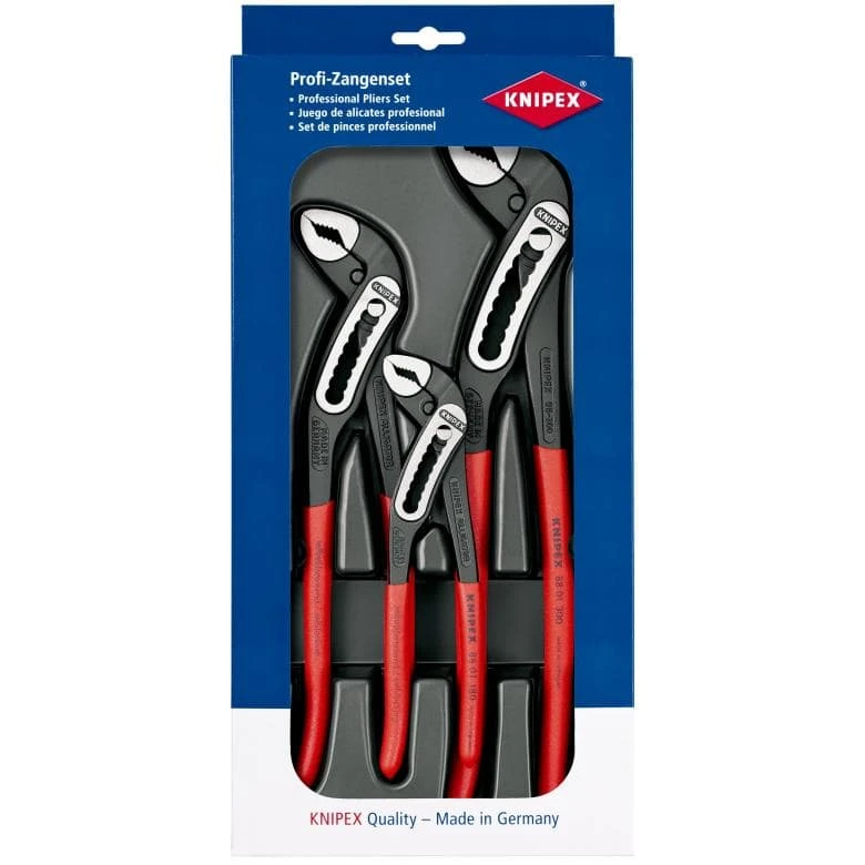 Knipex 00 20 09 V03 Alligator® 3 Piece Water Pump Plier Set 3 Knipex 00 20 09 V03 Alligator® 3 Piece Water Pump Plier Set
