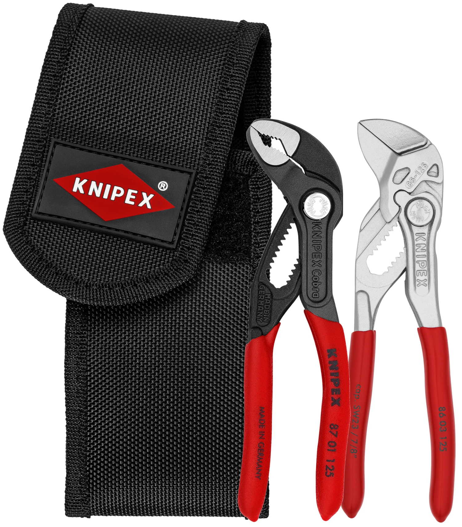 Knipex 00 20 72 V04 2 Piece Cobra Mini Waterpump Pliers Set 3 Knipex 00 20 72 V04 2 Piece Cobra Mini Waterpump Pliers Set