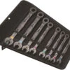 Wera 020012 Joker 8 Piece Ratcheting Combination Spanner Set 5/16-3/4" AF