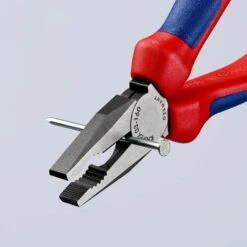Knipex 03 02 180 Combination Pliers With Multi-Component Grips 180mm -Professional Quality Tool Store 03 02 160 3 scaled 1