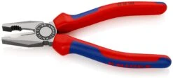 Knipex 03 02 180 Combination Pliers With Multi-Component Grips 180mm -Professional Quality Tool Store 03 02 180 1 scaled 1