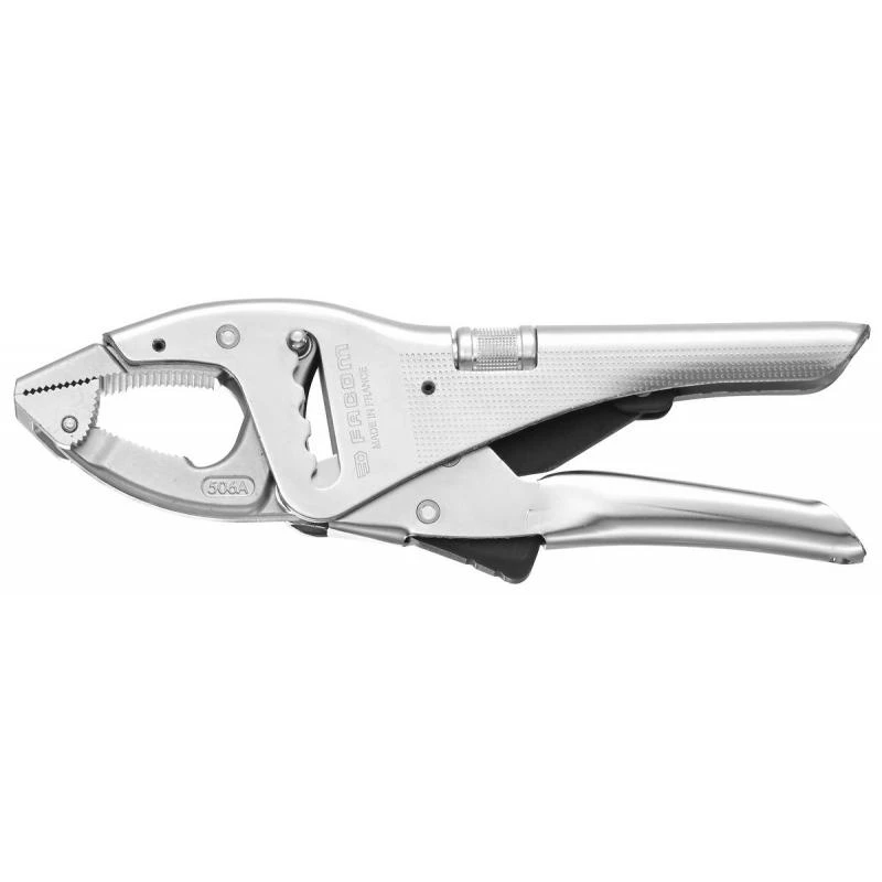 Facom 506A Hinged Tip Multi-Position Lock Lock Grip Pliers 110mm Capacity 3 Facom 506A Hinged Tip Multi-Position Lock Lock Grip Pliers 110mm Capacity