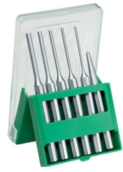 Stahlwille 105/8/6K 6 Piece Pin/Centre Punch Set 2.5-6mm -Professional Quality Tool Store 105 8