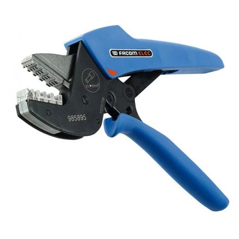Facom 985895 Ratchet System Crimping Pliers For Cord End Terminals 3 Facom 985895 Ratchet System Crimping Pliers For Cord End Terminals