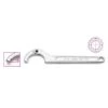 Beta 99SQ Hinged Hook Spanner With Square Nose For Ring Nuts 120-180mm