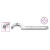 Beta 99ST Pin Hook Spanner Wrench With Round Nose For Ring Nuts 15-35mm -Professional Quality Tool Store 125437