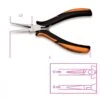 Beta "1178BM" Smooth Half Round Long Needle Nose Pliers - 140mm Long -Professional Quality Tool Store 127861