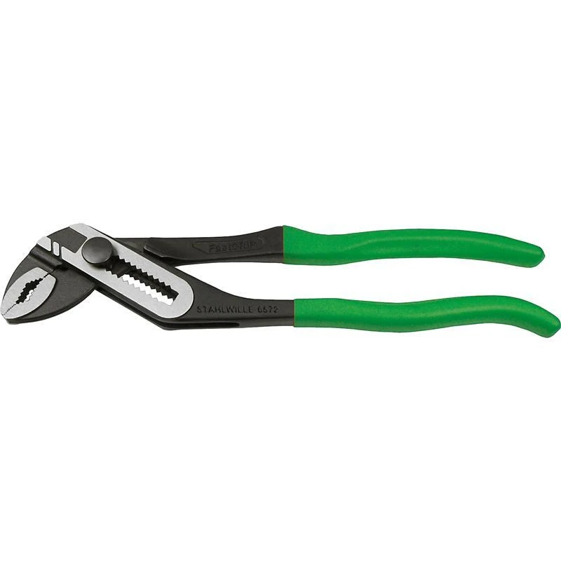 STAHLWILLE 6572 POLISHED WATERPUMP PLIERS FastGRIP 240mm 3 STAHLWILLE 6572 POLISHED WATERPUMP PLIERS FastGRIP 240mm