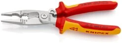 Knipex 13 96 200 VDE Insulated Multi-Function Installation Pliers 200mm -Professional Quality Tool Store 13 96 200 2 scaled 1