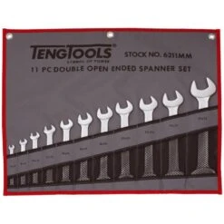 Teng 6211MM Double Open Spanner Set