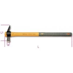 Beta 1376XT Claw Hammer With Square Pein, Magnet &amp; Nail Holder 250g
