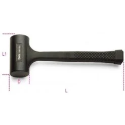 Beta 1391 Rubber Dead Blow Hammer 50mm