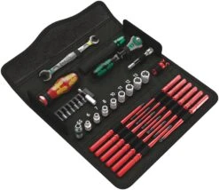 Wera 135870 Kraftform Kompakt 35 Piece W2 Maintenance Tool Kit
