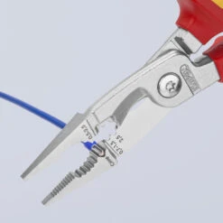 Knipex 13 86 200 VDE Insulated Multi-Function Installation Pliers 200mm -Professional Quality Tool Store 1386200 01 F A 02