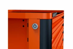 Bahco 1472K5 E72 5 Drawer 26" Mobile Roller Cabinet Orange -Professional Quality Tool Store 1472KRED2