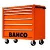 Bahco 1475KXL6 C75 40" 6 Drawer Mobile Roller Cabinet Orange