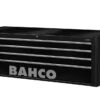 Bahco 1485KXL4BLACK Classic C85 XL 4 Drawer Top Chest Tool Box Black -Professional Quality Tool Store 1485KXLBLACK