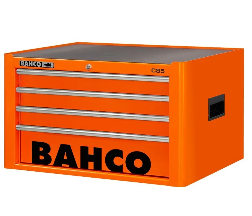 Bahco 1485K4 C85 Classic 4 Drawer Top Chest Orange 3 Bahco 1485K4 C85 Classic 4 Drawer Top Chest Orange