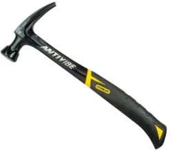 Stanley 1-51-278 FatMax Antivibe All Steel Rip Claw Hammer 570g (20oz) -Professional Quality Tool Store 1512763