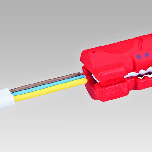 Knipex 16 64 125 SB Round & Flat Cable Dismantling Stripping Tool 13mm 8 Knipex 16 64 125 SB Round & Flat Cable Dismantling Stripping Tool 13mm - Image 6