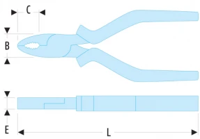 Facom 187A.18CPE Combination Pliers 185mm 4 Facom 187A.18CPE Combination Pliers 185mm - Image 2