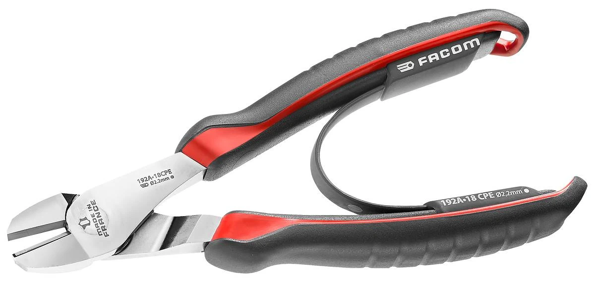 Facom 192A.18CPE High Performance Comfort Grip Side Cutting Pliers (Snips) 180mm 3 Facom 192A.18CPE High Performance Comfort Grip Side Cutting Pliers (Snips) 180mm