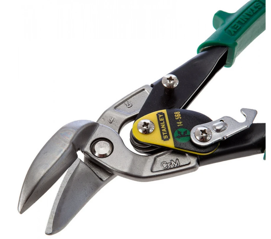Stanley 2-14-568 FatMax Aviation Offset Tin Snips (Right) Green STA214568 4 Stanley 2-14-568 FatMax Aviation Offset Tin Snips (Right) Green STA214568 - Image 2