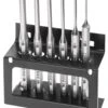 Facom 248.JS6 Long Drift Punch Set - 2, 3, 4, 5, 6 &amp; 8mm In Metal Stand -Professional Quality Tool Store 248.JS6