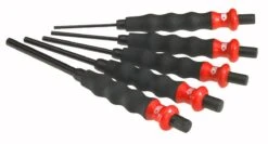 Facom 249.GPB 5 Piece Sheathed Anti-Vibration Drift Punch Set 3-8mm -Professional Quality Tool Store 249gpb1