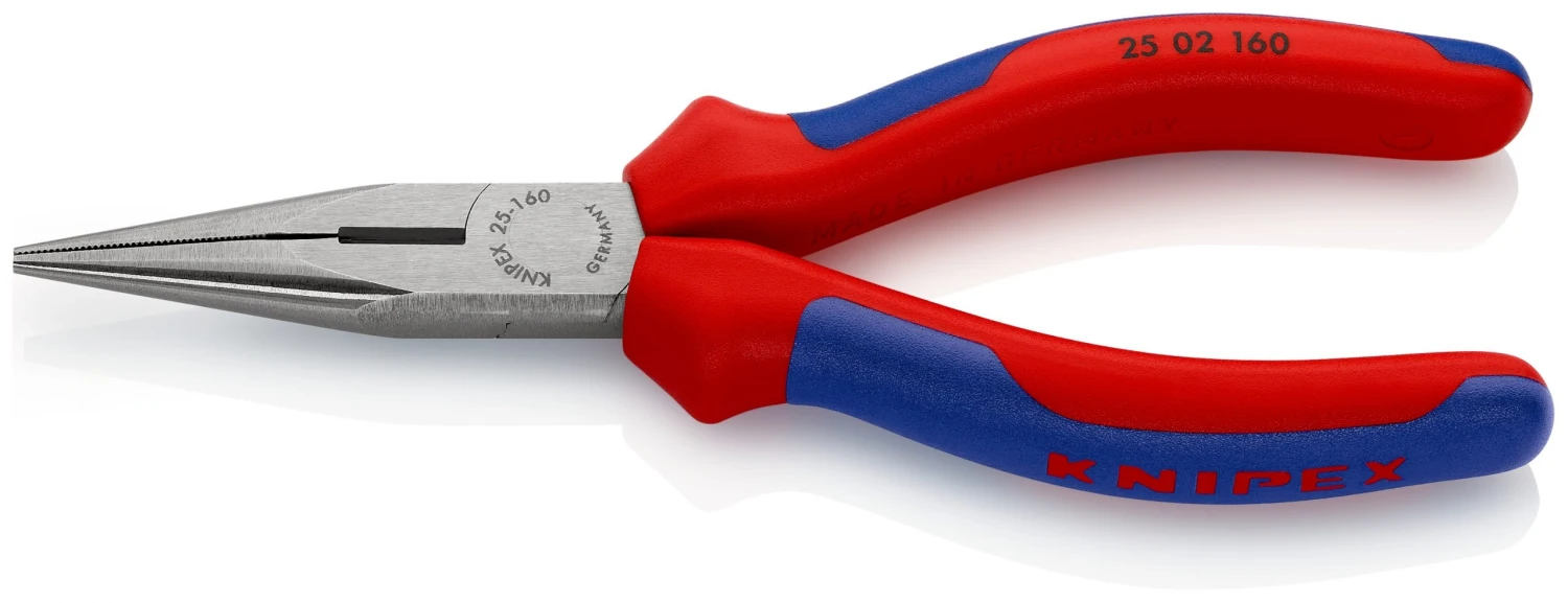 Knipex 25 02 160 Snipe Nose Side Cutting Pliers (Radio Pliers) 160mm 3 Knipex 25 02 160 Snipe Nose Side Cutting Pliers (Radio Pliers) 160mm