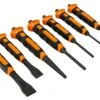 Bahco 3654BMS/7 Comfort Grip 7 Piece Mason's Punch &amp; Chisel Set