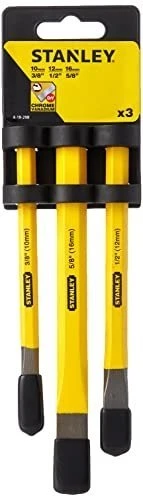 Stanley 4-18-298 3 Piece Cold Chisel Set