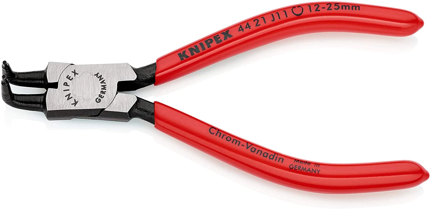Knipex 44 21 J11 Circlip Pliers Internal 90° Bent Tip 12 - 25mm J11 3 Knipex 44 21 J11 Circlip Pliers Internal 90° Bent Tip 12 - 25mm J11