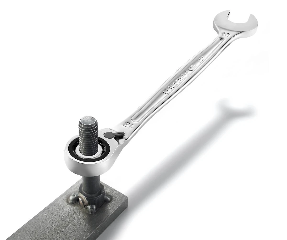 Facom 467B.JP8 8 Piece Reversible Ratcheting Anti Slip Combination Spanner Set 8-19mm 5 Facom 467B.JP8 8 Piece Reversible Ratcheting Anti Slip Combination Spanner Set 8-19mm - Image 3