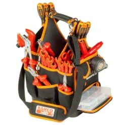 Bahco 4750FB3-12 Electricians/Plumbers Tool Tote Storage Bag Holder 12" 9 Bahco 4750FB3-12 Electricians/Plumbers Tool Tote Storage Bag Holder 12" -Professional Quality Tool Store 4750FB3 12 3