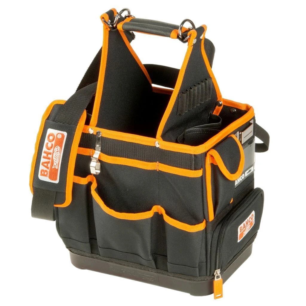 Bahco 4750FB3-12 Electricians/Plumbers Tool Tote Storage Bag Holder 12" 3 Bahco 4750FB3-12 Electricians/Plumbers Tool Tote Storage Bag Holder 12"