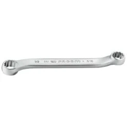 Facom 56A.3/8X7/16 10° Offset Short Double Ended Ring Spanner 3/8" X 7/16" AF