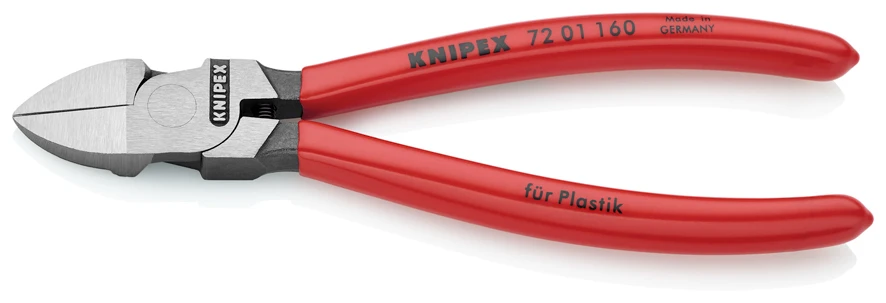 Knipex 72 01 160 Diagonal Flush Cut Side Cutter Pliers 160mm 3 Knipex 72 01 160 Diagonal Flush Cut Side Cutter Pliers 160mm