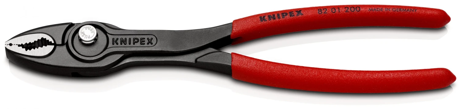 Knipex 82 01 200 TwinGrip Slip Joint Pliers With Non-slip Plastic Coating 200mm 3 Knipex 82 01 200 TwinGrip Slip Joint Pliers With Non-slip Plastic Coating 200mm