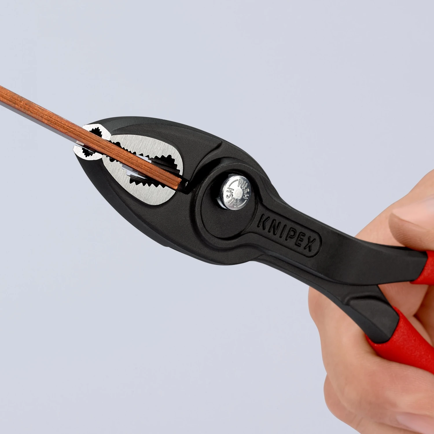 Knipex 82 01 200 TwinGrip Slip Joint Pliers With Non-slip Plastic Coating 200mm 8 Knipex 82 01 200 TwinGrip Slip Joint Pliers With Non-slip Plastic Coating 200mm - Image 6