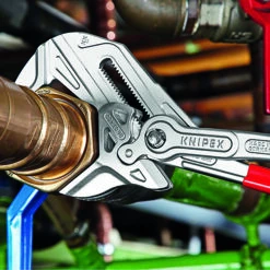 Knipex 86 03 400 Lock Button Waterpump Slip Joint Pliers Wrench PVC Grip 400mm (85mm Capacity) -Professional Quality Tool Store 8603400H69D0