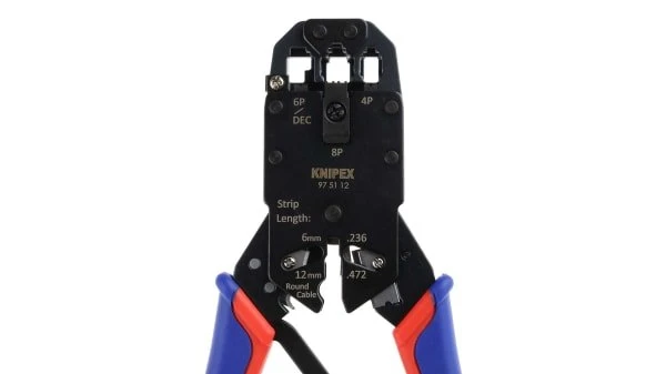 Knipex 97 51 12 Crimping Pliers For RJ10, RJ11/12 & RJ45 Western Plugs 4 Knipex 97 51 12 Crimping Pliers For RJ10, RJ11/12 & RJ45 Western Plugs - Image 2