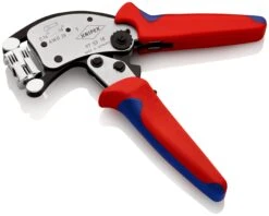 Knipex 97 53 18 Twistor16® Self-Adjusting Crimping Pliers With Rotatable Die Head (Ferrules) 240mm -Professional Quality Tool Store 97 53 18 2 scaled 1