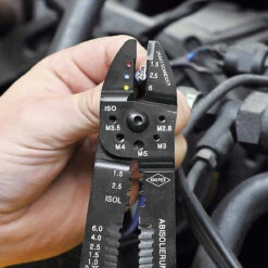 Knipex 97 22 240 Crimping Pliers For Insulated Terminals &amp; Plug Connectors 240mm -Professional Quality Tool Store 9722240H04D0