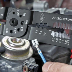 Knipex 97 22 240 Crimping Pliers For Insulated Terminals &amp; Plug Connectors 240mm -Professional Quality Tool Store 9722240H06D0