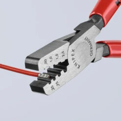Knipex 97 61 145 A Crimping Pliers For Wire End Sleeves 245mm -Professional Quality Tool Store 9761145A 00 F A 02