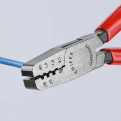 Knipex 97 61 145 A Crimping Pliers For Wire End Sleeves 245mm -Professional Quality Tool Store 9761145A 00 F A 06