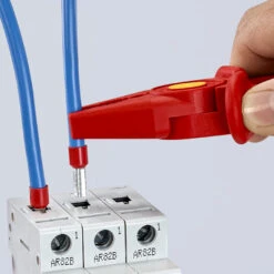 Knipex 98 62 01 VDE Fully Insulated Flat Nose Pliers 180mm -Professional Quality Tool Store 986201 01 F A 04