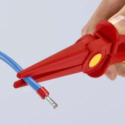 Knipex 98 62 02 VDE Fully Insulated Snipe Nose Pliers 220mm -Professional Quality Tool Store 986202 01 F A 02
